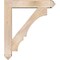 Ekena Millwork Balboa Arts and Crafts Smooth Bracket w/ Offset Brace, Douglas Fir, 7 1/2"W x 38"D x 44"H BKT0806X38X44BOA03SDF - alternate 3